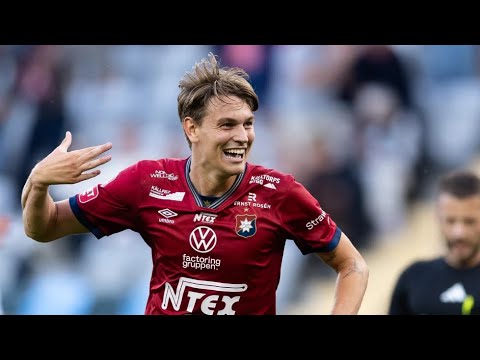 Noah christoffersons hattrick❤️💙 i matchen mellan öis och oddevold där öis vann 4-2
