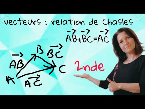 4 exercices corrigés de calcul de vecteurs, relation de Chasles Mathématiques lycée. niveau seconde