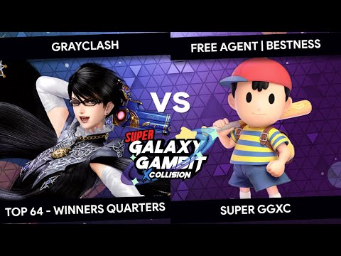 Super GGxC - Grayclash (Bayonetta) vs Free Agent BestNess (Ness) - Top 64 - Winners Quarters