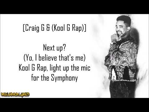 Marley Marl - The Symphony ft. Master Ace, Craig G., Kool G Rap & Big Daddy Kane (Lyrics)