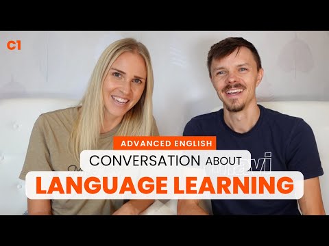 Advanced English Conversation about Language Learning— Learn English with Camille