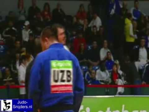Judo 2009 Hamburg: Tangriev (UZB) - Wojnarowicz (POL) [+100kg].