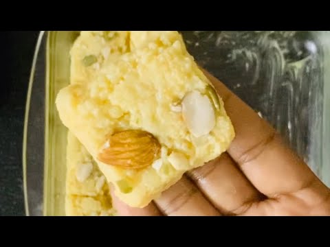 Milk powder barfi / yummy and soft barfi / quick barfi for any festival