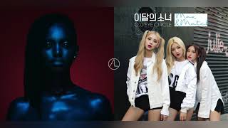 Kelela x LOONA Odd Eye Circle - Uncover &amp; Rewind (Mashup)