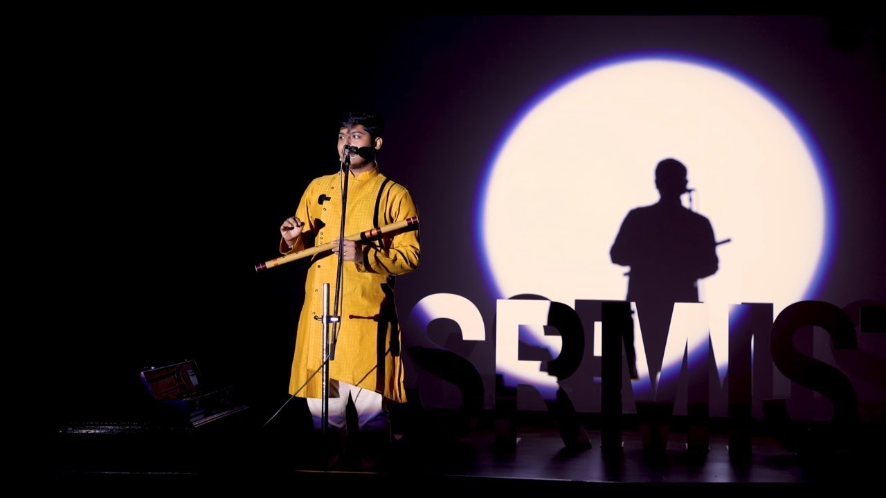 Mystery of Time in Raagas | Bloom of the Bansuri | Harshit Shankar | TEDxSRMIST