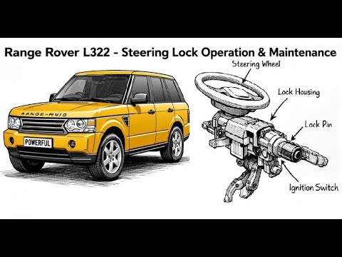 Range Rover L322 Steering Lock Operation Maintenance & Fix