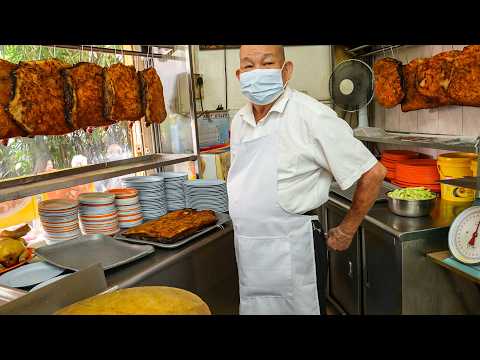 Sold Out in 3 Hours ! MICHELIN Award Roasted Pork in Kuala Lumpur - Malaysia