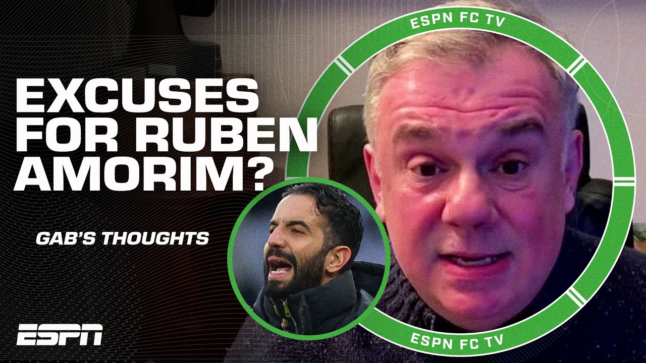 'Ruben Amorim has NO TIME TO TRAIN!' 🗣️ - Gab Marcotti's REASONING for Man United's issues | ESPN FC