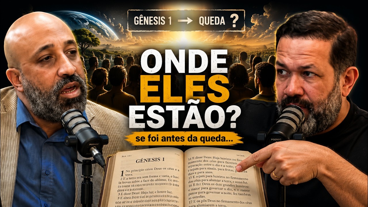 "Se eles não pecaram, onde estão?" Pr. Sezar faz pergunta decisiva