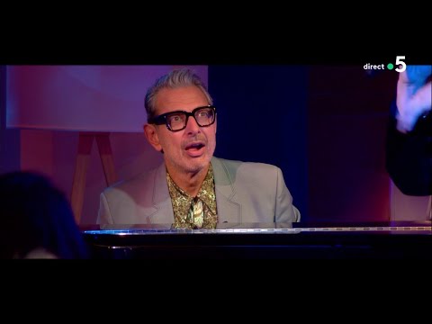 Jeff Goldblum "Come on-a-my house (live)" - C à Vous - 19/11/2018