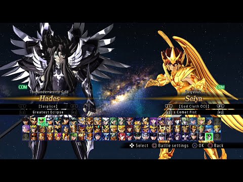 Saint Seiya: Soldiers' Soul All Characters [PS4]