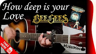 Download lagu HOW DEEP IS YOUR LOVE 💖 - Bee Gees / GUITAR Cover / MusikMan N°101 mp3