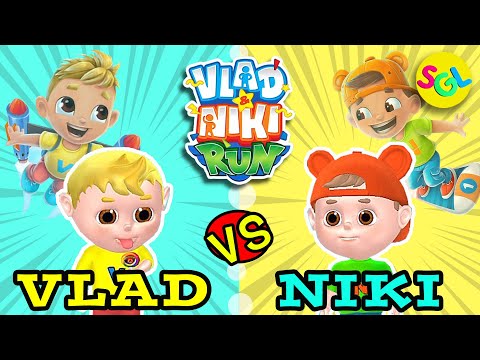 Vlad and Niki Run Gameplay | Vlad vs Niki Racing Game | SGL