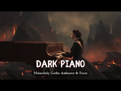 Dark Piano Music for Study ~ Haunting Melodies & Deep Focus