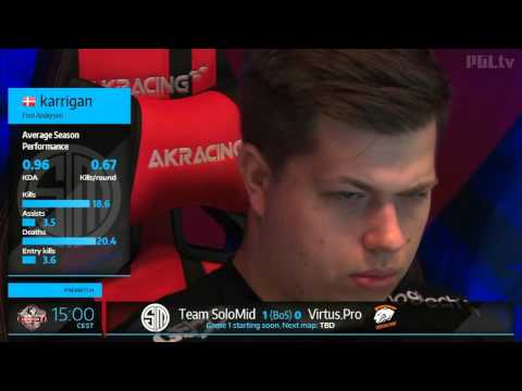 PGL Season 1 Grand Final Virtus.pro vs TSM I BO5 I map 1: Train