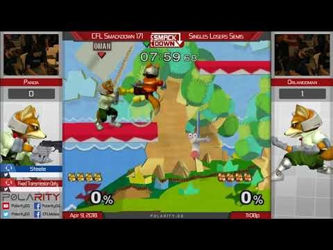 CFL Smackdown 171 Melee - Panda (Fox) vs Orlandoman (Fox) - Losers Semis