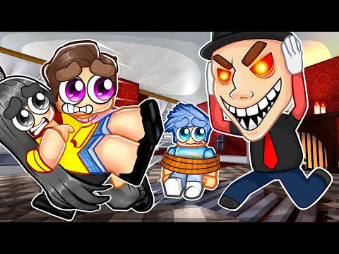 ESCAPE SIR SCARY'S MANSION (Roblox With Friends!)