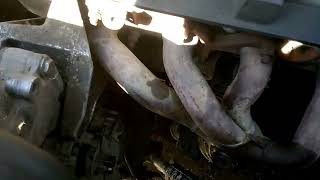 VW golf MK4 faulty roller, torn serpentine belt / v belt replace