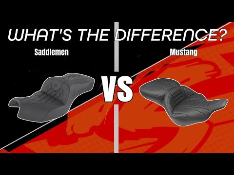 How To Know What Motorcycle Seat Is Right For You- Saddlemen vs Mustang Seats