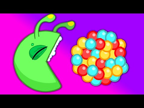 Learn the magic colors with Groovy The Martian & Phoebe educational cartoons & Nursery Rhymes