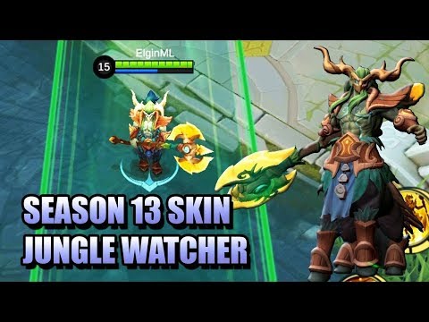 SEASON 13 NEW SKIN HYLOS JUNGLE WATCHER LATEST  SEPTEMBER 21 2019