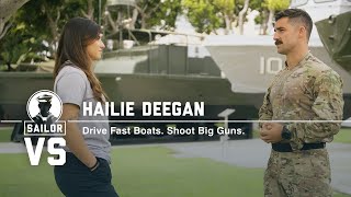 Drive Fast Boats. Shoot Big Guns. | Sailor VS