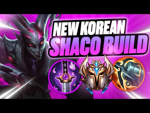 KOREAN SHACO BUILD!? Rank 1 Shaco NA s12