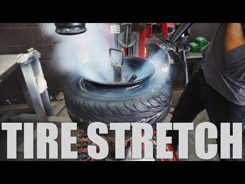 Tire Stretch: 185/60R13 on 13x10