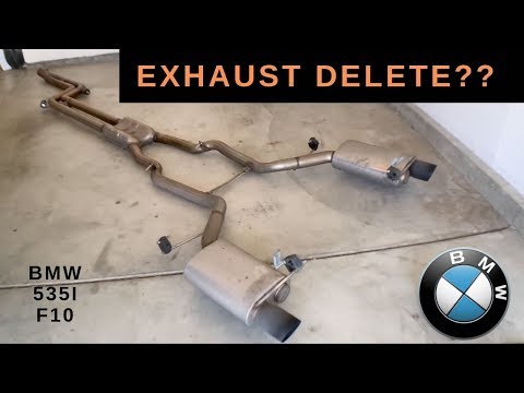 BMW 535i F10 Exhaust Delete + Soundcheck