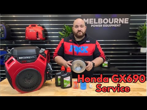 Honda GX690 V-Twin Engine Service