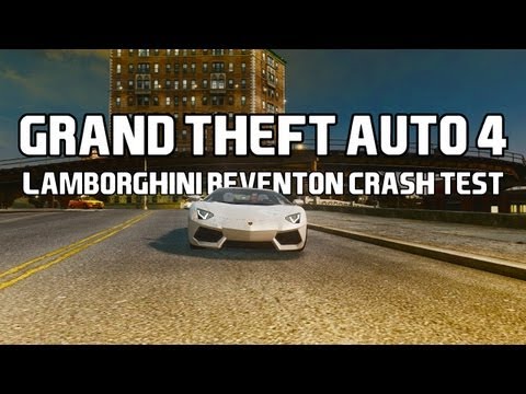 GTA 4 Crash Test // Ep.2 // Lamborghini Reventon