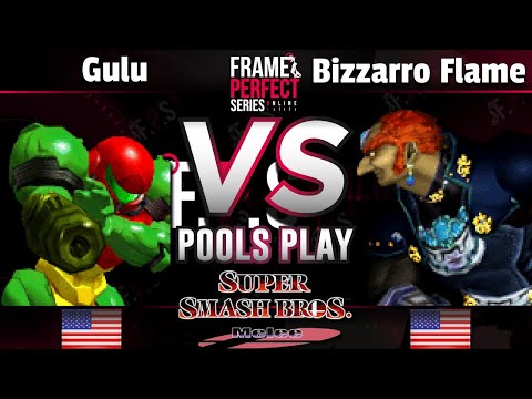 FPS2 Online Top 32 Qualifier - Gulu (Samus) vs. Bizzaro Flame (Ganondorf) - Smash Melee