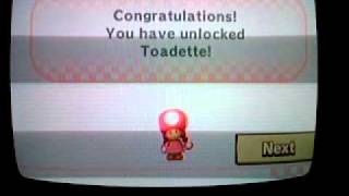 Mario Kart Wii how to unlock Toadette!