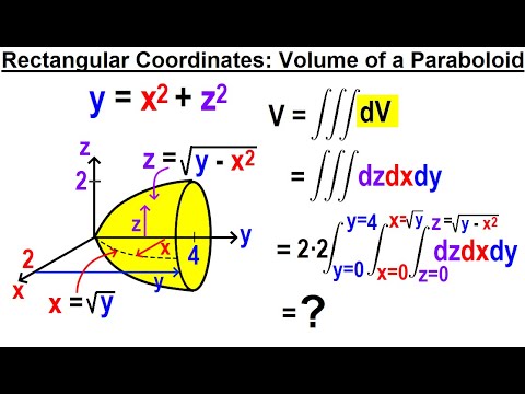 Calculus 3 Ch 13 1 Triple Integrals 1 of TBD Volume of a Sphere Using Spherical Coordinates
