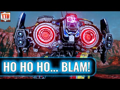 Why is that CHADOKEN wearing a SANTA HAT? - Fafnir - Mechwarrior Online