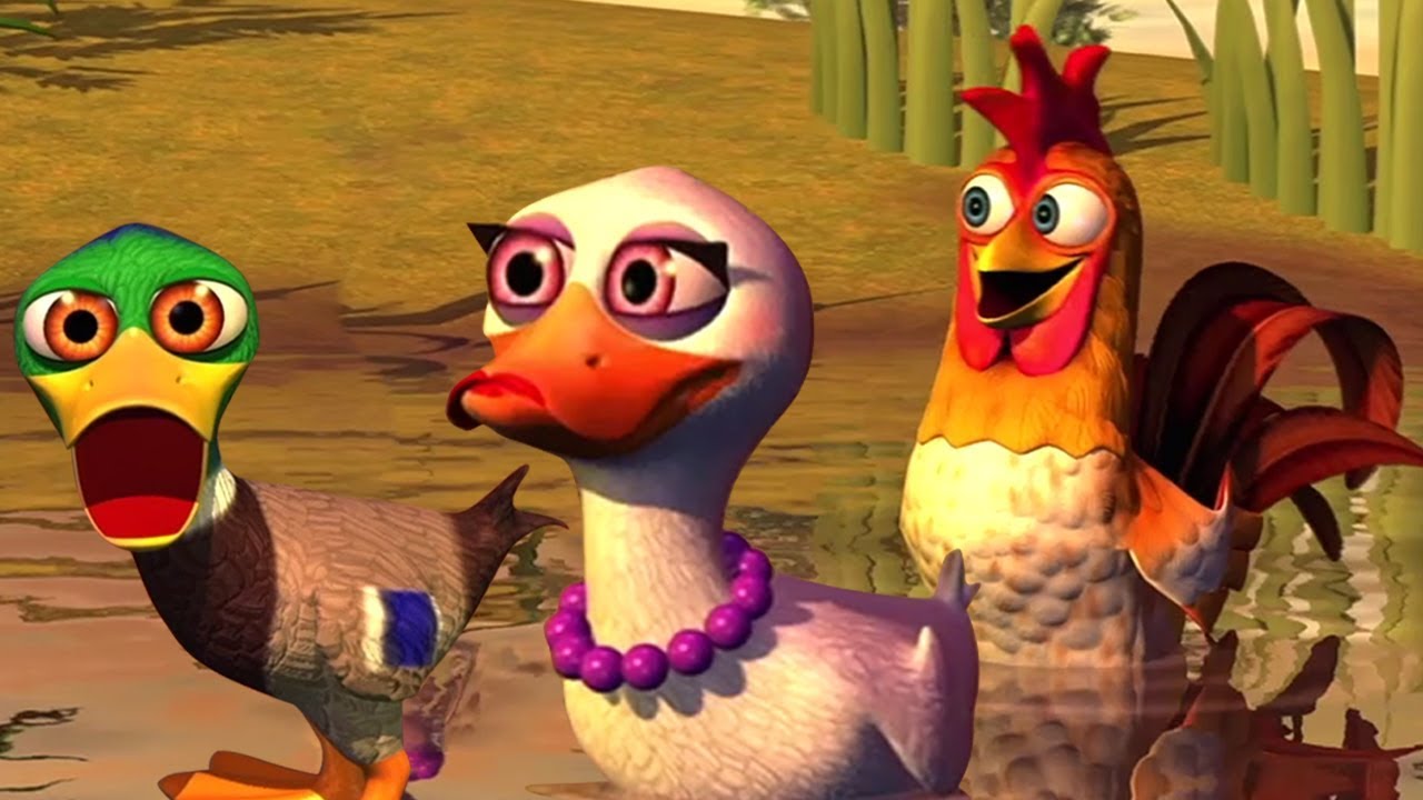 O Galo e a Pata | O Reino das Crianças | Canções dos miúdos | Rooster And The Duck | Nursery Rhymes