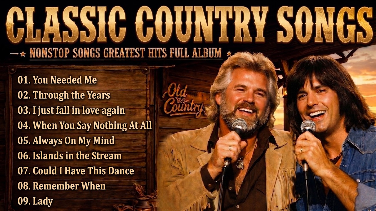 Best Of Golden Classic Country – The most LEGENDARY Country Love Songs 70s 80s | Top Romantic Hits