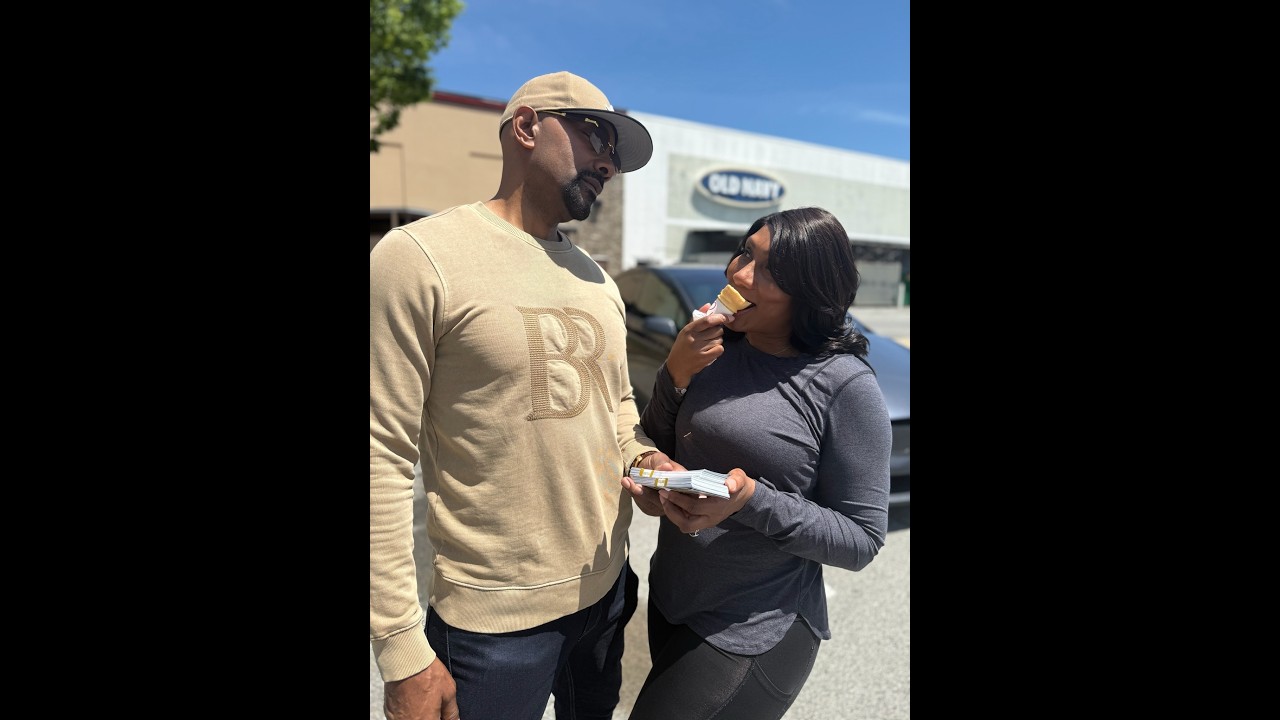 When Malachi gives Towanda the money and tells her to leave town or else!