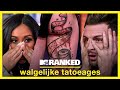 De 7 MEEST WALGELIJKE TATOEAGES | MTV Ranked: Just Tattoo Of Us USA