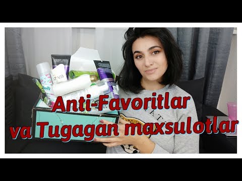 Kosmetika tugadi/Anti-Favoirtlar