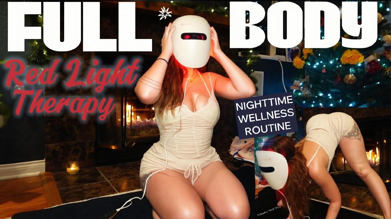 ✨ NEW Wellness Night Routine | QuasarMD Red Light Sleeping Bag + LED Mask | Relax, Restore & Reset ✨