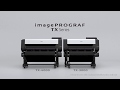 One Minute Introduction To The ImagePROGRAF TX Series Of Large Format Printers