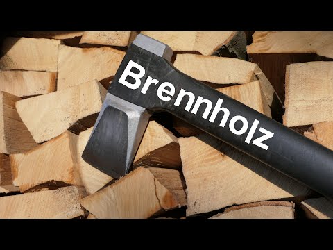 Brennholz lagern und weiterverarbeiten