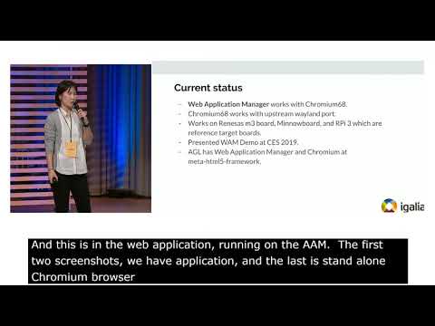 HTML5 apps on AGL (BlinkOn 10)