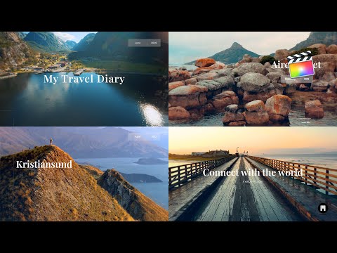 Travel Diary Modular Template for Apple Motion and FCPX - MotionVFX