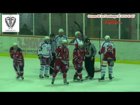 Highlights Grums IK vs Forshaga IF 2014-03-07