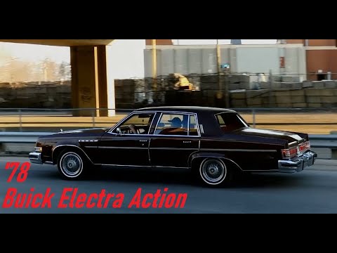 4 15 23 COOL '78 BUICK ELECTRA PARK AVENUE IN ACTION IN MONTREAL QUEBEC