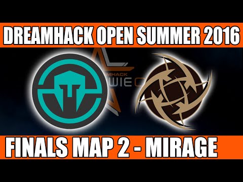 NIP vs Immortals | Grand Final Map 2 (Mirrage) DreamHack Open Summer 2016 (20th June 2016)