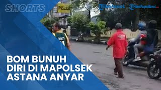 Bom Bunuh Diri Terjadi di Mapolsek Astana Anyar Bandung, 1 Pelaku Tewas dan 3 Polisi Luka-luka