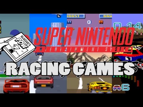 Super Nintendo Racing Games POW!